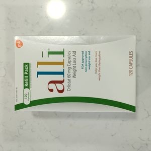 Alli Refill Pack (120 caps) *Brand New, Sealed*